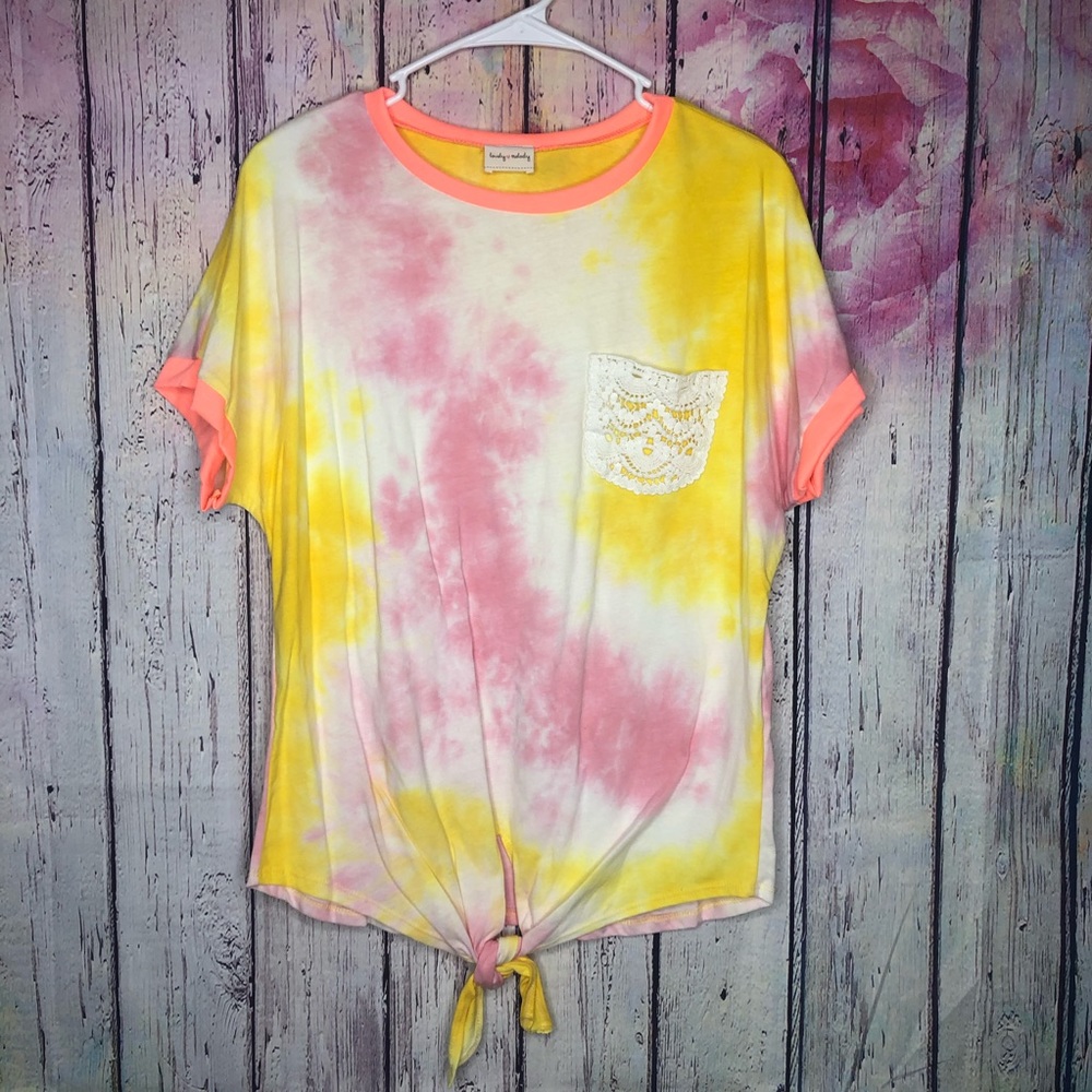 Lovely Melody| Tie-dye t-shirt